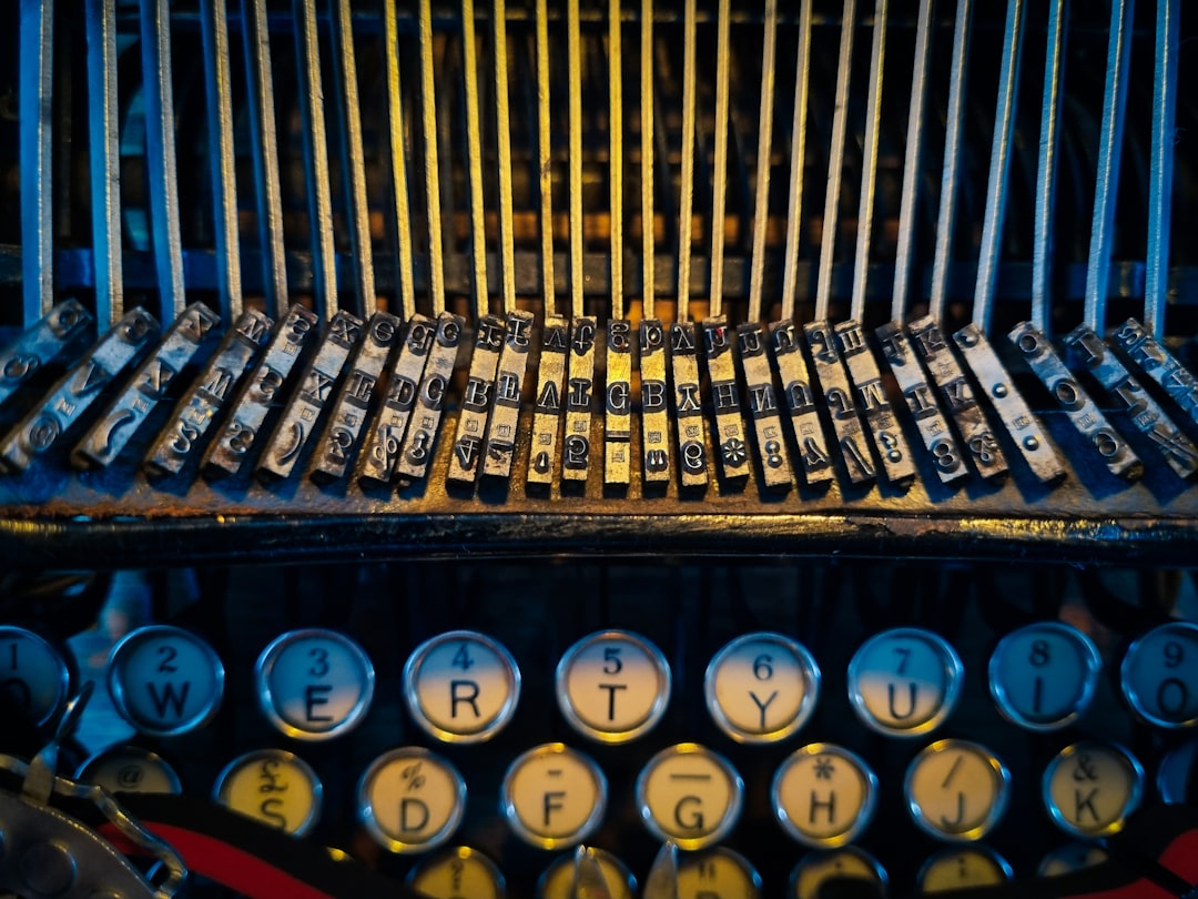 Photo Retro typewriter